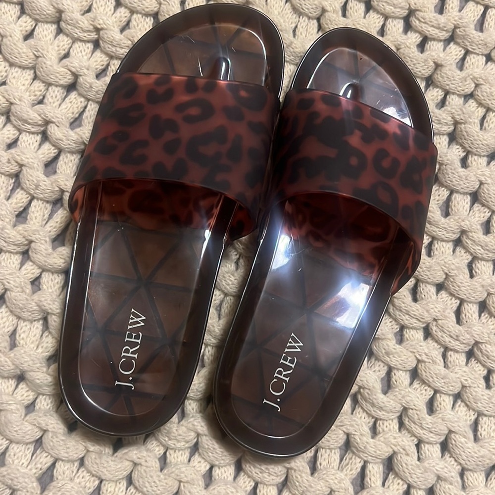 JCrew pool slides